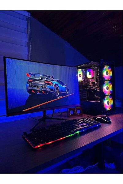 Nexor Oyuncu Bilgisayarı Gaming Pc Masaüstü Set I5 Rx 580 8 Gb Ekran Kartı 16...