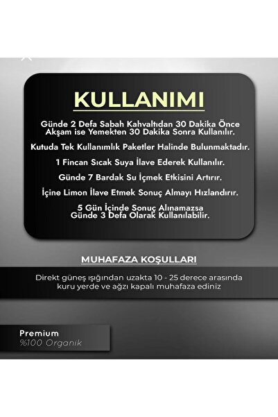 emb Detox Özel Kinoa Karisimli Bitkisel Form Çay