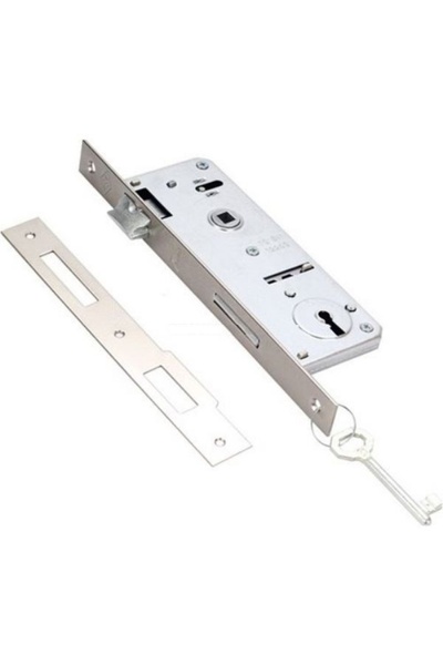 KALE قفل باب مجوف بمفتاح واحد 40 مم نيكل K151-23