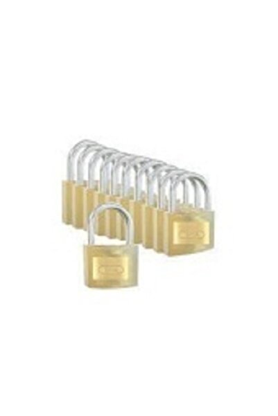 Kilit Market 40 Mm Pas Sistem 10 lu set Pirinç Asma Kilit