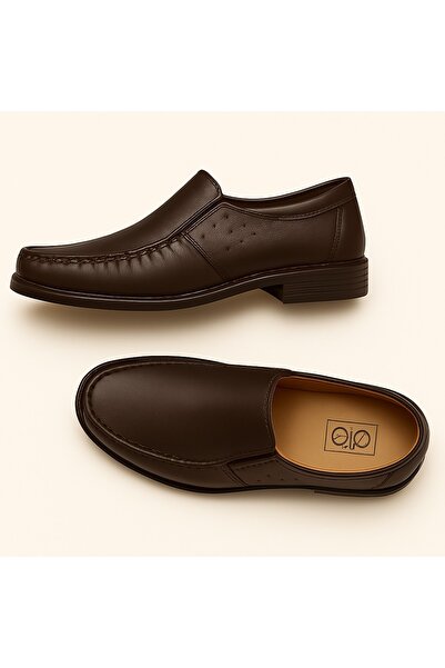 Growish Gr276 Genuine Vidala Leather Orthopedic Poly Sole Men's Casual Dark B...