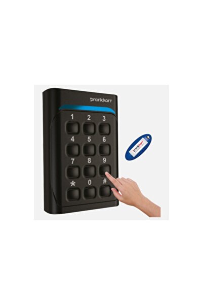 Pratik Akıllı Kart Geçiş Sistemi Kart Ve Şifreli--cp Seri