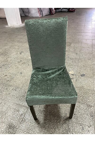 ARTUÇ Ipek Kadife Sandalye Kılıfı,sandalye Örtüsü, Lastıkli, Standart 1 Adet Kadife Sandalye Kılıfı