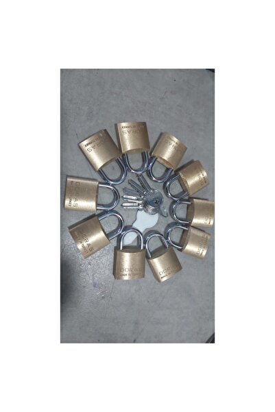 Ersa 32 Mm Pas Sistem 10 lu set Pirinç Asma Kilit