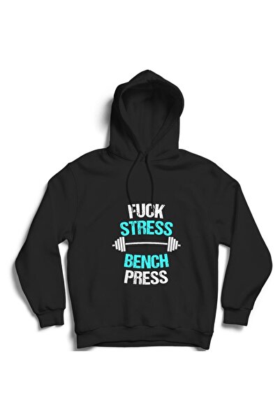 The Fame J**i stres, bench press, teretana, fitnes Sa kapuljačom dukserica sa...