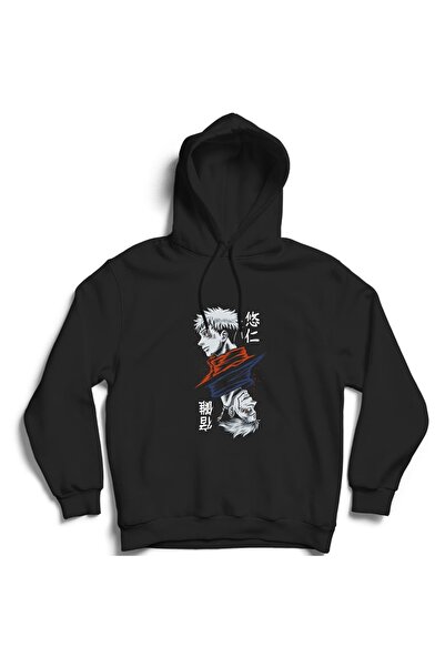 The Fame Jujutsu Kaisen Yuji Itadori Anime Manga K Sa kapuljačom Dukserica sa...