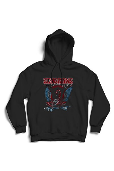 The Fame Scorpions - Rock Zone Music Band Суитшърт с качулка
