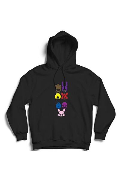 The Fame Five Nights at Freddy's 5Naf Fnaf Vektorska Igra Sa kapuljačom Dukse...