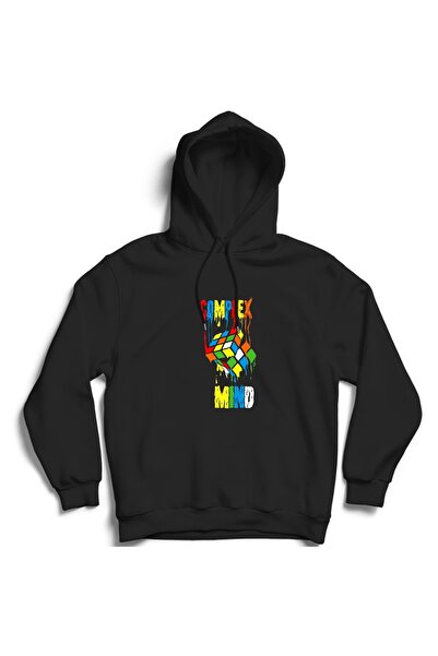 The Fame Model Rubik's Cube - Hanorac cu glugă Complex Mind Karmaşık Zihin