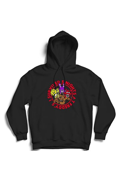 The Fame Five Nights at Freddy's 5Naf Fnaf Circle Game Sa kapuljačom Dukseric...