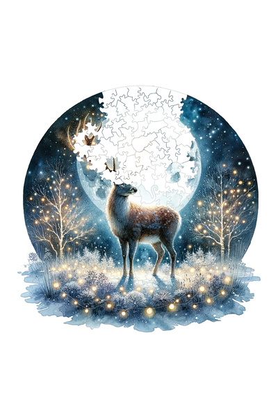 WePuzzleUp Ahşap Puzzle - Yıldız Tozu - 260 Parça, 29x30 cm