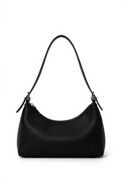 CELESTIAL COLLECTION Geantă neagră, elegantă și rafinată, pentru mână și umăr