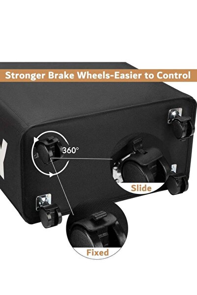 fulina Laundry Basket, Laundry Hamper with Wheels, Collapsible Laundry Hamper for Bedroom, Bathroom, Living