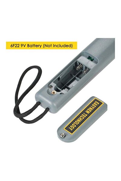 fulina Portable Handheld Metal Detector With Buzzer Vibration Grey