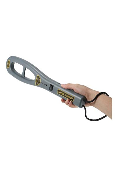 fulina Portable Handheld Metal Detector With Buzzer Vibration Grey