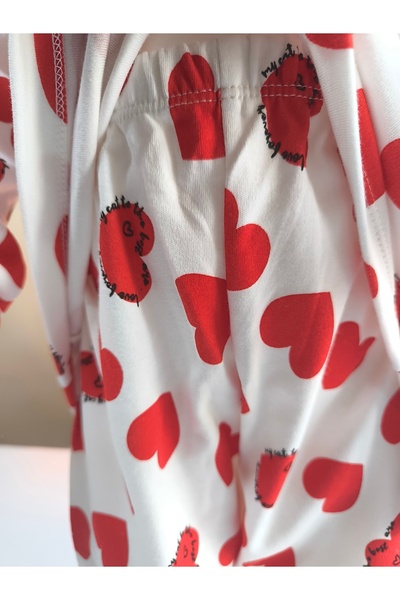 Miniworld Kız-Erkek Bebek- Çocuk Pijama Takımı %100 Pamuk Uzun Kollu Önü Çıtçıtlı Mevsimlik
