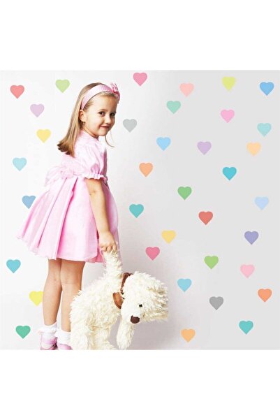 KT Decor 72 komada mekanih, šarenih nalepnica za dečiju sobu - velika veličina