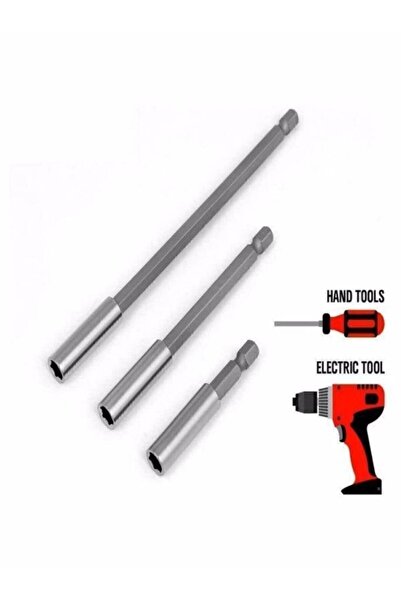 optana 16Parça Matkap Uç Seti Bits Lokma Tutucu Uçlar Bits Uzatmalar Matkap Ucuna Takılan Uzatma ve Vidalar