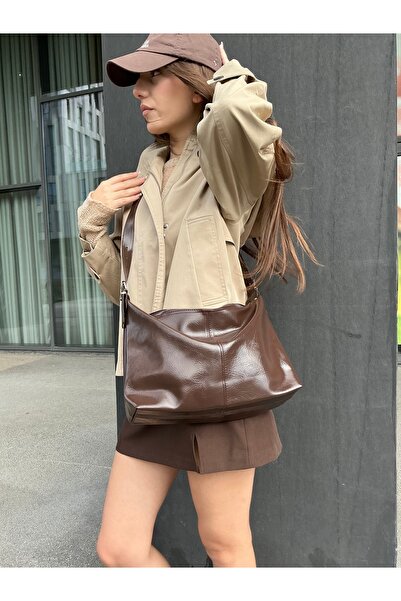 yako Nova Large Capacity Soft Faux Leather Women's Shoulder Bag – Casual & Of...