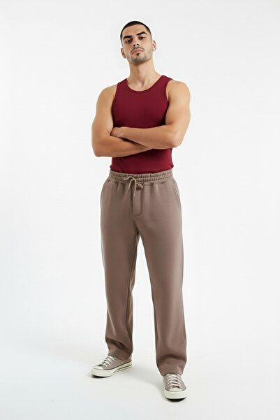 OXVİN Puff Baggy Sweatpants 3 STRANDS Puff Soft (Fleece Inside - Original Fit)