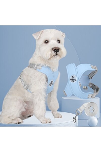 Manolex Ham pentru Caini, Marime L, Reflectorizant, Reglabil, Confortabil, X Frame pentru suport toracic