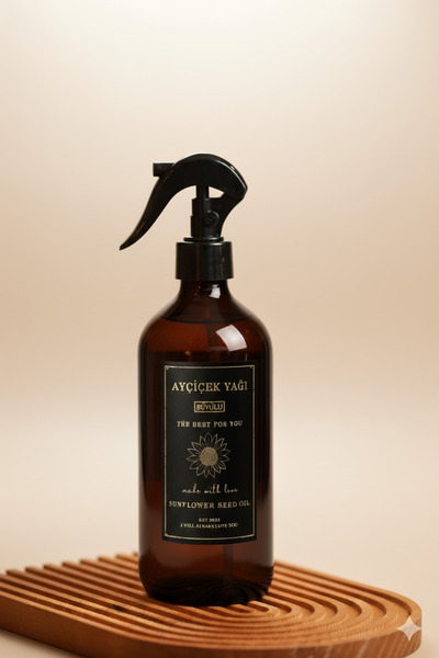 BÜYÜLÜ HOME Vintage 500 ml  Amber Cam Airfryer Fısfıs  Yağlık Yağdanlık