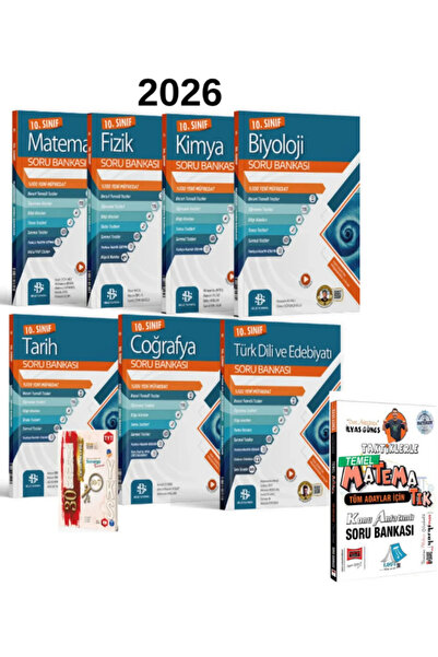 Bilgi Sarmal Yayınları 2026 Bilgi Sarmal 10. Sınıf Tüm Dersler Soru Bankası S...