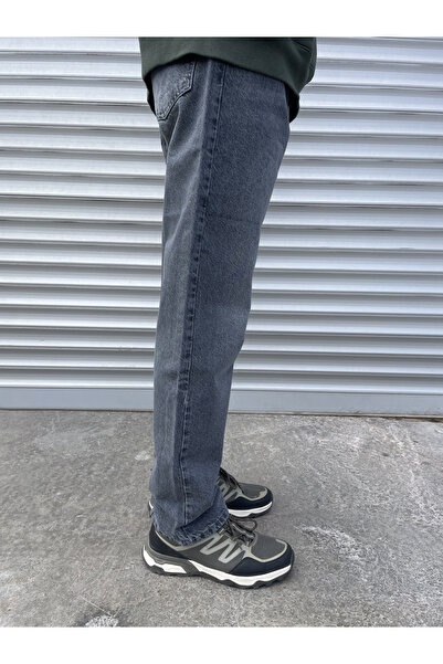 MİCO Jeans Erkek Gri Baggy Kot Pantolon