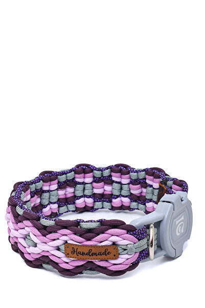 IG Design %100 El Yapımı Premium Paracord Örgü Boyun Tasması