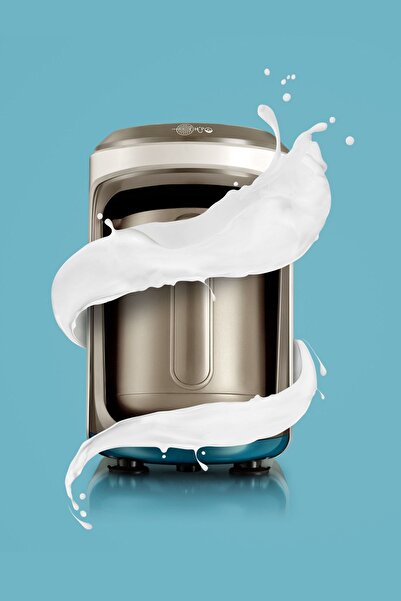 Karaca Hatır Hüps Sütlü Türk Kahve Makinesi Krem-Turkuaz