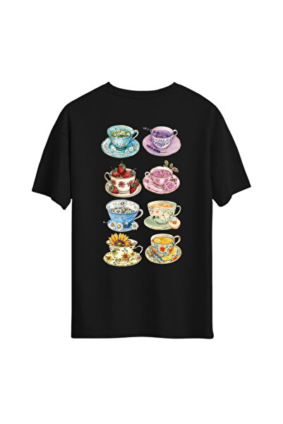 Açık Garaj تي شيرت بتصميم مطبوع على شكل كوب شاي، تي شيرت رجالي، تي شيرت نسائي...