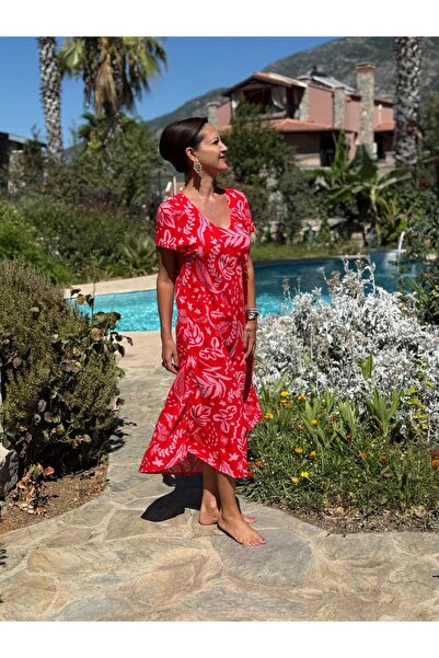 Punta Otantik Pss12324 Viscose Magic Dress