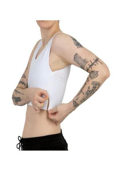 Trnsdshop Binder Binder Göğüs Korsesi Jinekomasti Korsesi Göğüs Düzleştirici ...