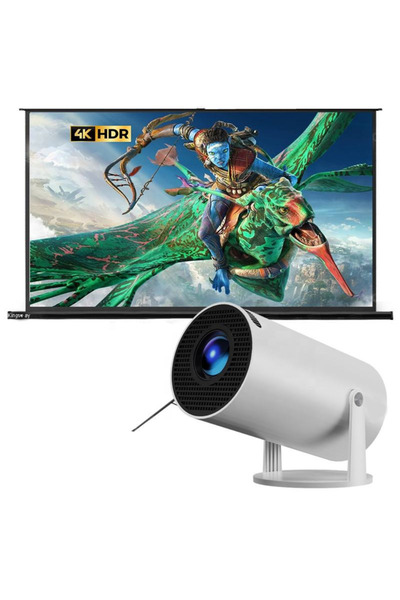 Smartio Romania Smart Video Projector Full HD Resolution, Android 11, also compatible with IOS