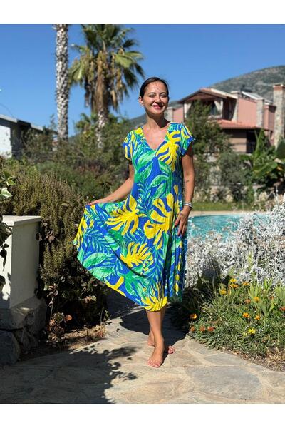 Punta Otantik Pss12213 Viscose Magic Dress