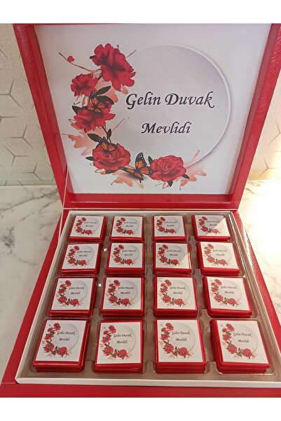 altıniz gıda Gelin Bohçası- Duvak Mevlidi - Söz Nikah Çikolatası 48li