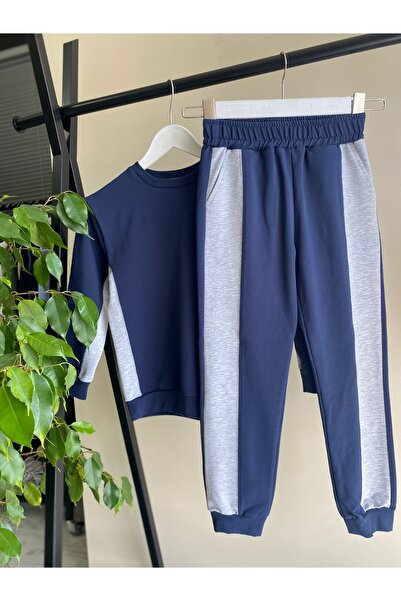 Markasız ucuz Children's Tracksuit Set - Unisex