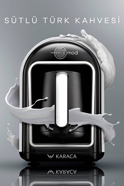 Karaca ماكينة صنع القهوة التركية Hatır Mod باللون الأزرق الثلجي