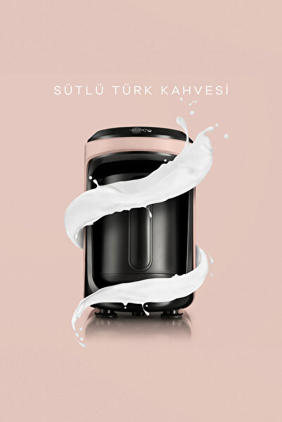 Karaca Hatir Hüps Turkish Coffee Machine with Milk Pearly Pink 153.03.06.2264