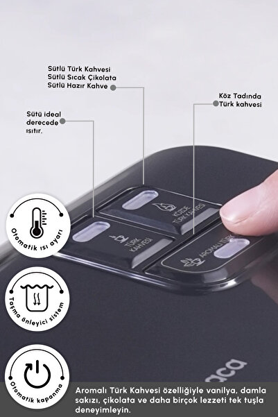 Karaca Hatır Hüps Quartz Türk Kahve Makinesi Iconic Beige