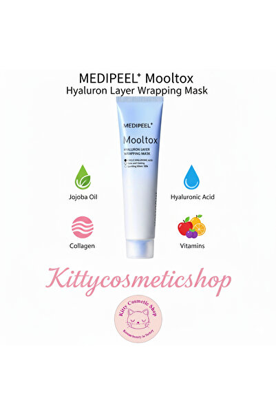 Medipeel Mooltox Hyaluron Layer Wrapping Mask(Yüzü nemlendirmek için maske)