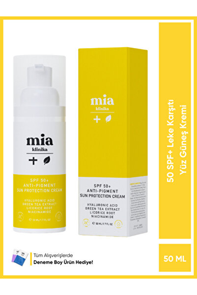 mia klinika Spf 50+ İnce Çizgi Görünümü Azaltmaya Yardımcı, Pürüzsüzleştirici...