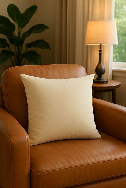 Soyoe غطاء وسادة احترافي مزخرف بلون عادي يمكن صنعه من البانش غطاء وسادة فردي