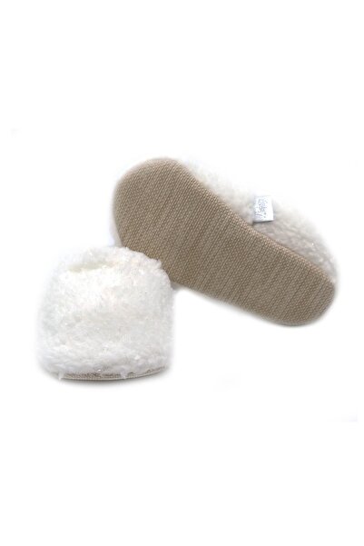 Funny Baby Non-Slip Sole Organic Baby Fleece Booties Ergonomic Soft Comfortable Flexible
