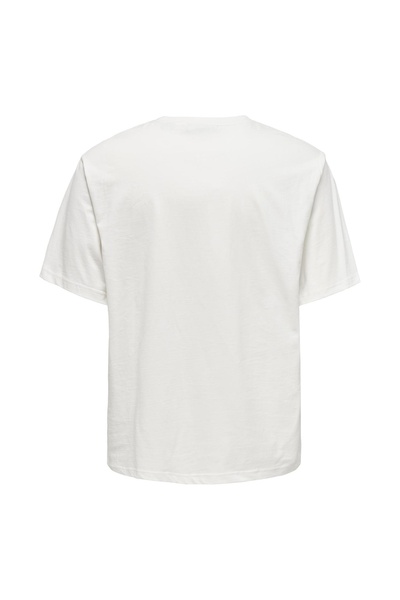 Only & Sons Ανδρικό μπλουζάκι με επίπεδη λαιμόκοψη με στάμπα ONSCURATED RLX PRINT SS TEE NOOS