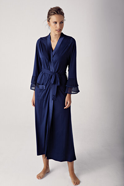 Artış Collection Μακρυμάνικο Φόρεμα Πρωτοπόρος - Γυναικείο, Σατέν Σιφόν με Λε...