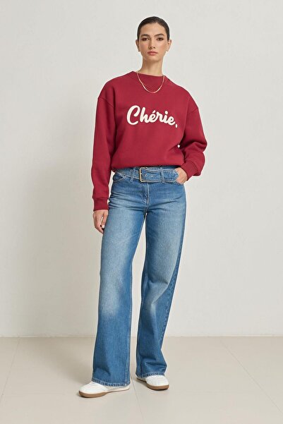 Setre Сині джинси з поясом, зручний крій