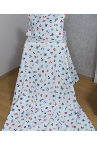 Depomaxx طقم غطاء لحاف للأطفال الذكور من قماش الفانيلا مقاس 100×150 مع علبة ب...