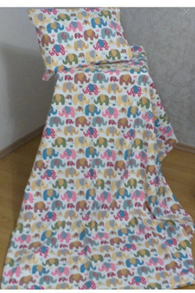 Depomaxx طقم غطاء لحاف للفتيات الصغيرات من قماش الفانيلا مقاس 100x150 مع علبة...