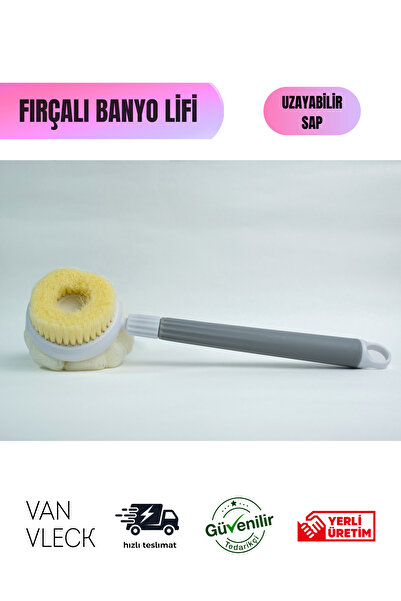 VAN VLECK مقشر ظهر للحمام قابل للتمديد على الوجهين - منشفة ناعمة، مقشر للجسم ...